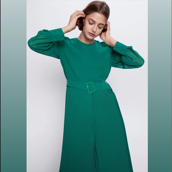 Zara | Pants \u0026 Jumpsuits | Zara Pleated 